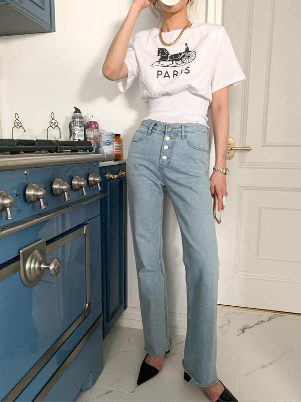 PARISデザインTシャツ CPA42009