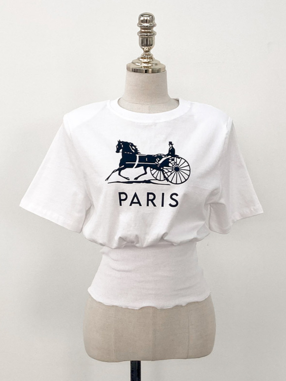 PARISデザインTシャツ CPA42009