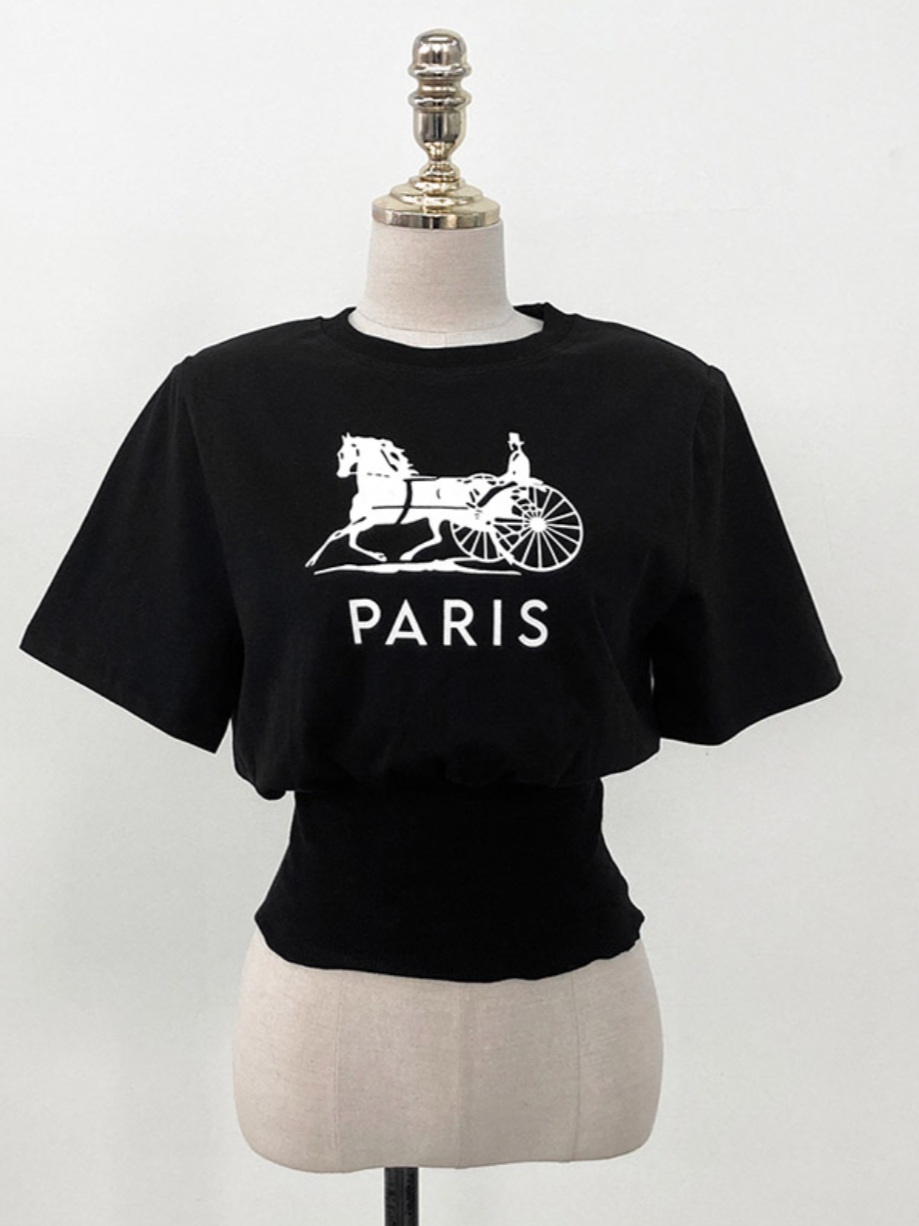 PARISデザインTシャツ CPA42009