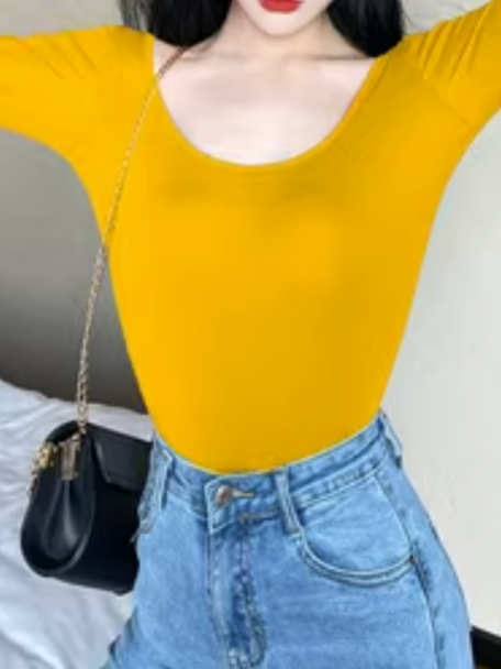 バックオープンカットソー DAA04055
