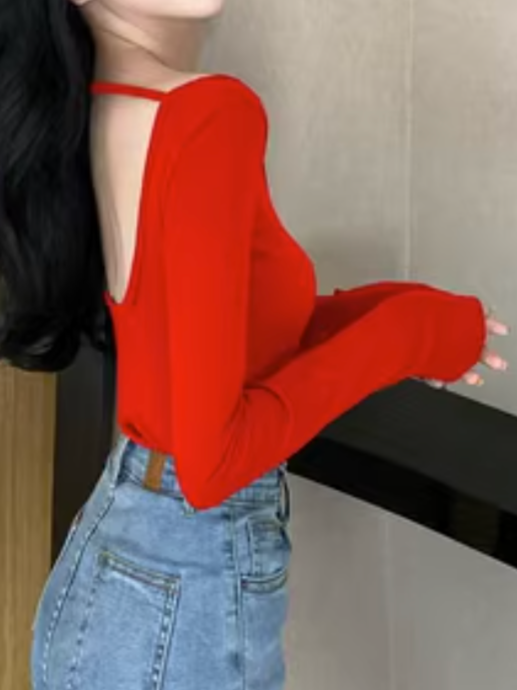 バックオープンカットソー DAA04055