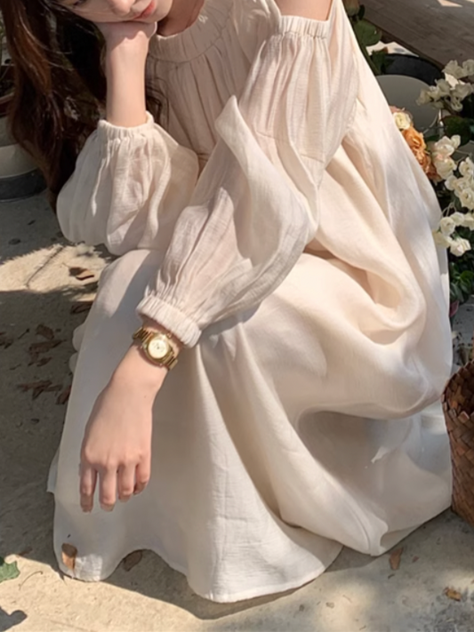 シフォンギャザーワンピース CPA42074