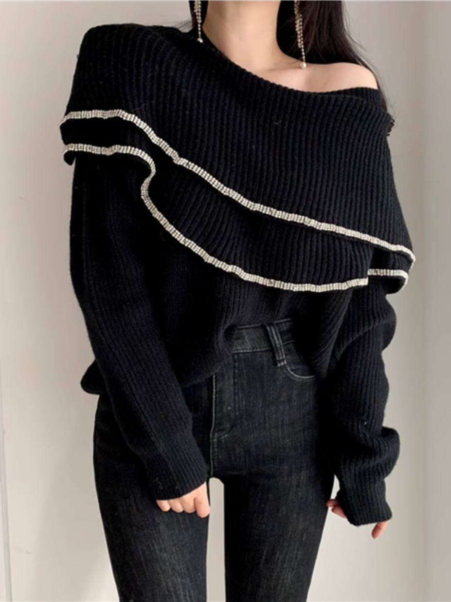 ダブルフリルニット CPA42110