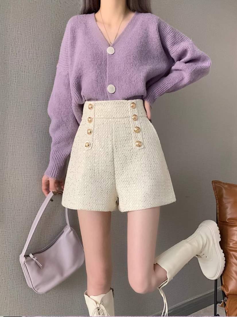 スパンコールショートパンツ CPA42101