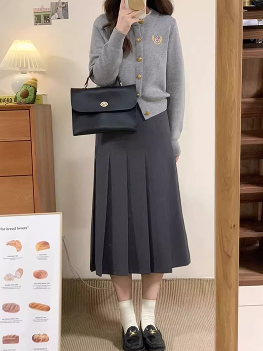 エンブレムニットカーディガン CPA42030