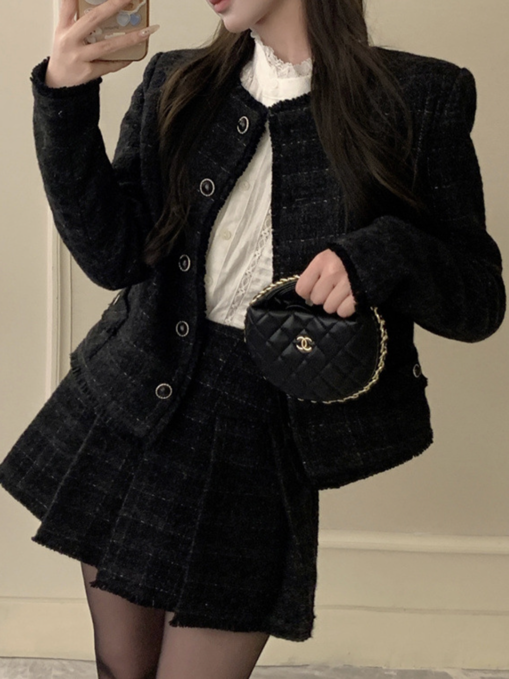 ガーリーチェックジャケット CPA42045