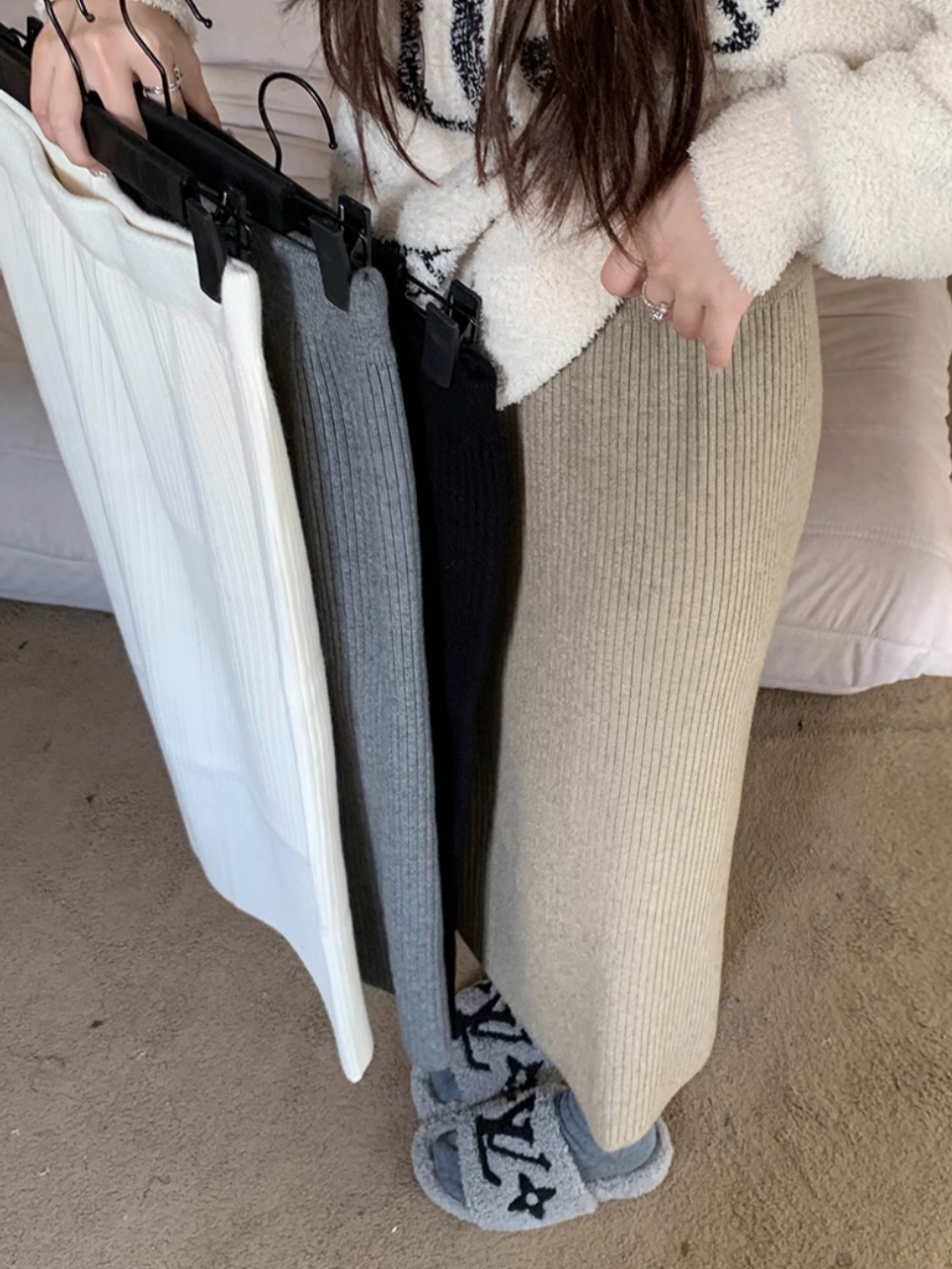 タイトニットスカート CPA42007