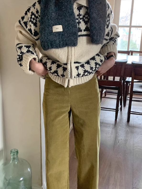 ノルディックニットカーディガン CPA42142