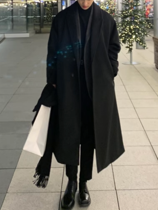 ウールロングコート SPA09026