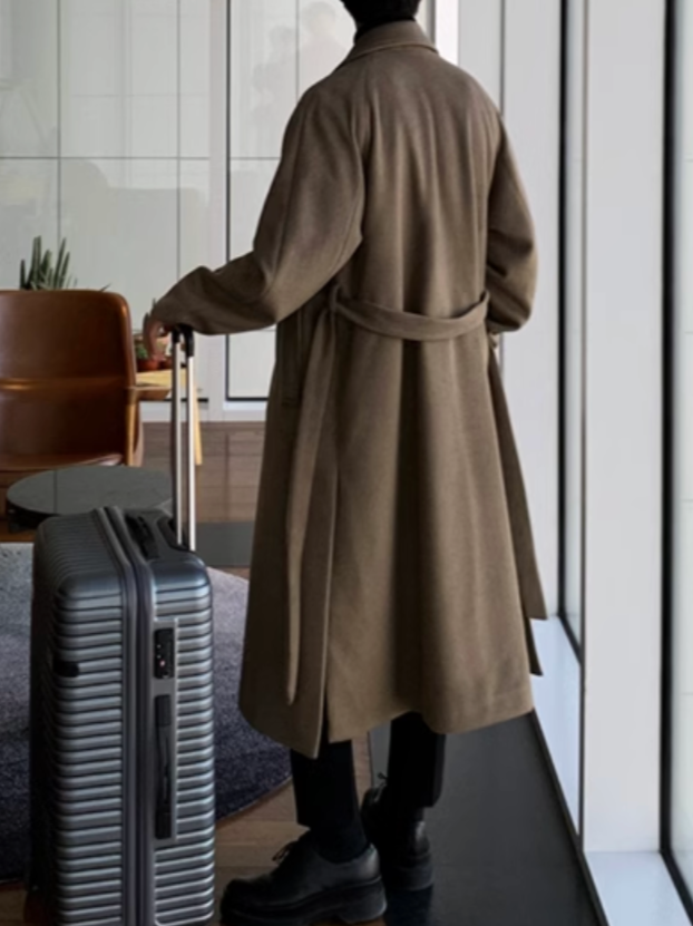 ウールロングコート SPA09026