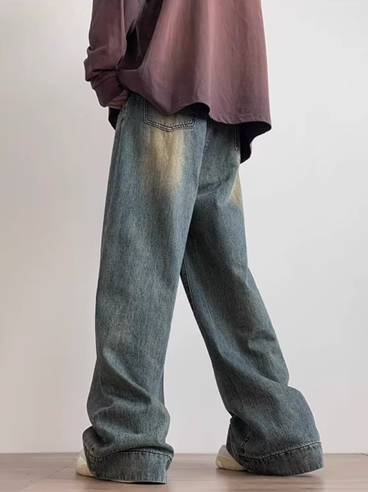 ウォッシュドワイドデニムパンツ SPA09024