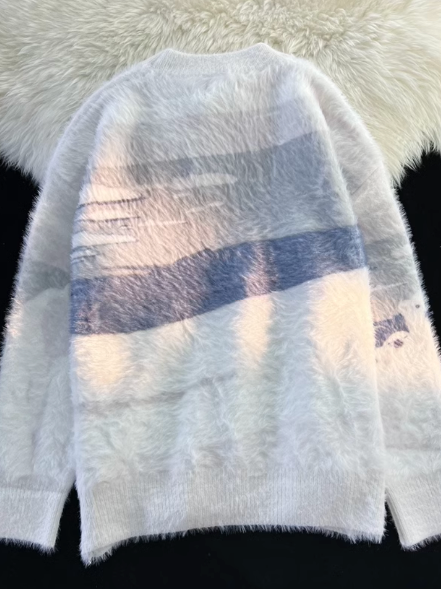 シロクマシャギーニット SPA09079