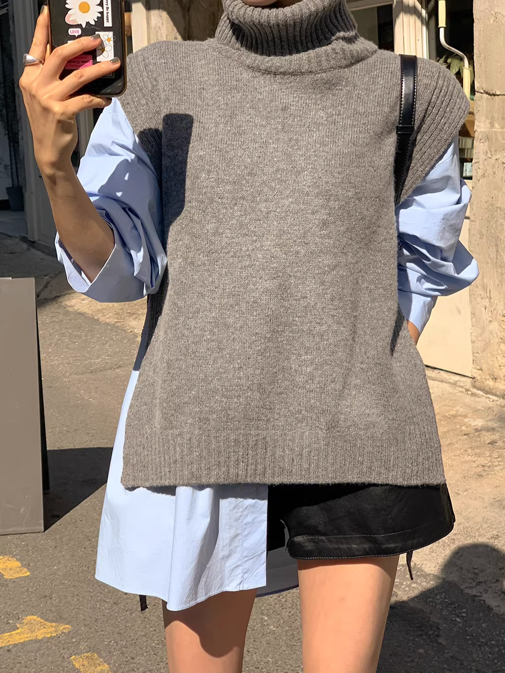 カレッジニットベスト CAA00452