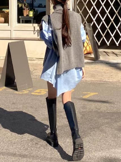 カレッジニットベスト CAA00452