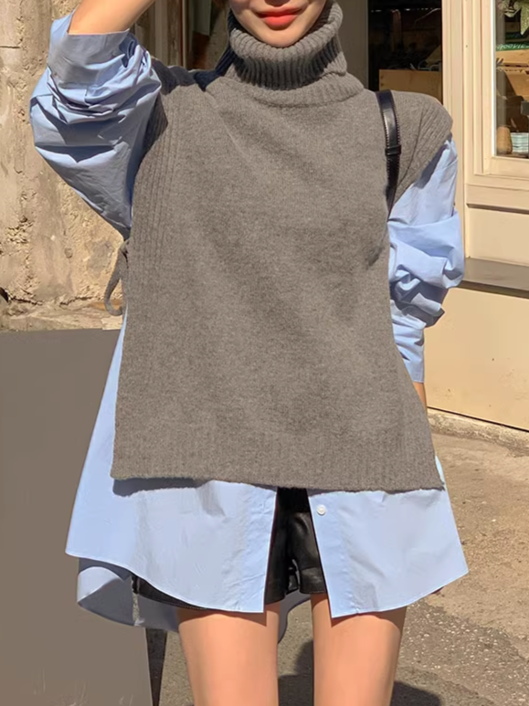 カレッジニットベスト CAA00452