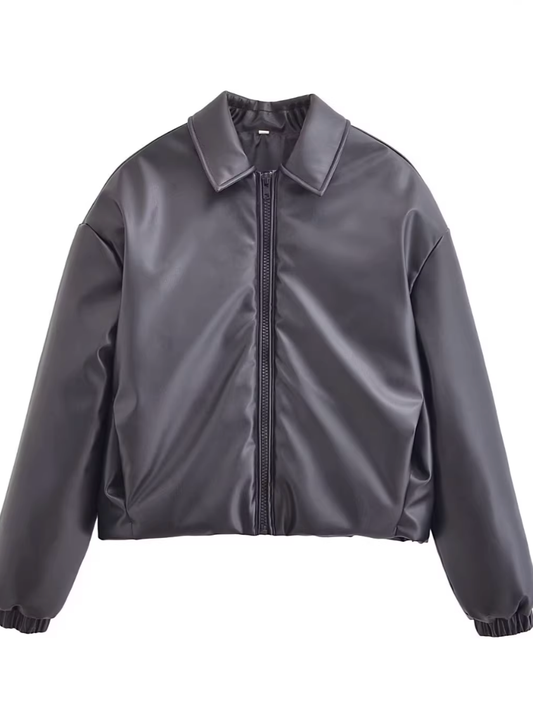 フェイクレザーアウター CAA00460