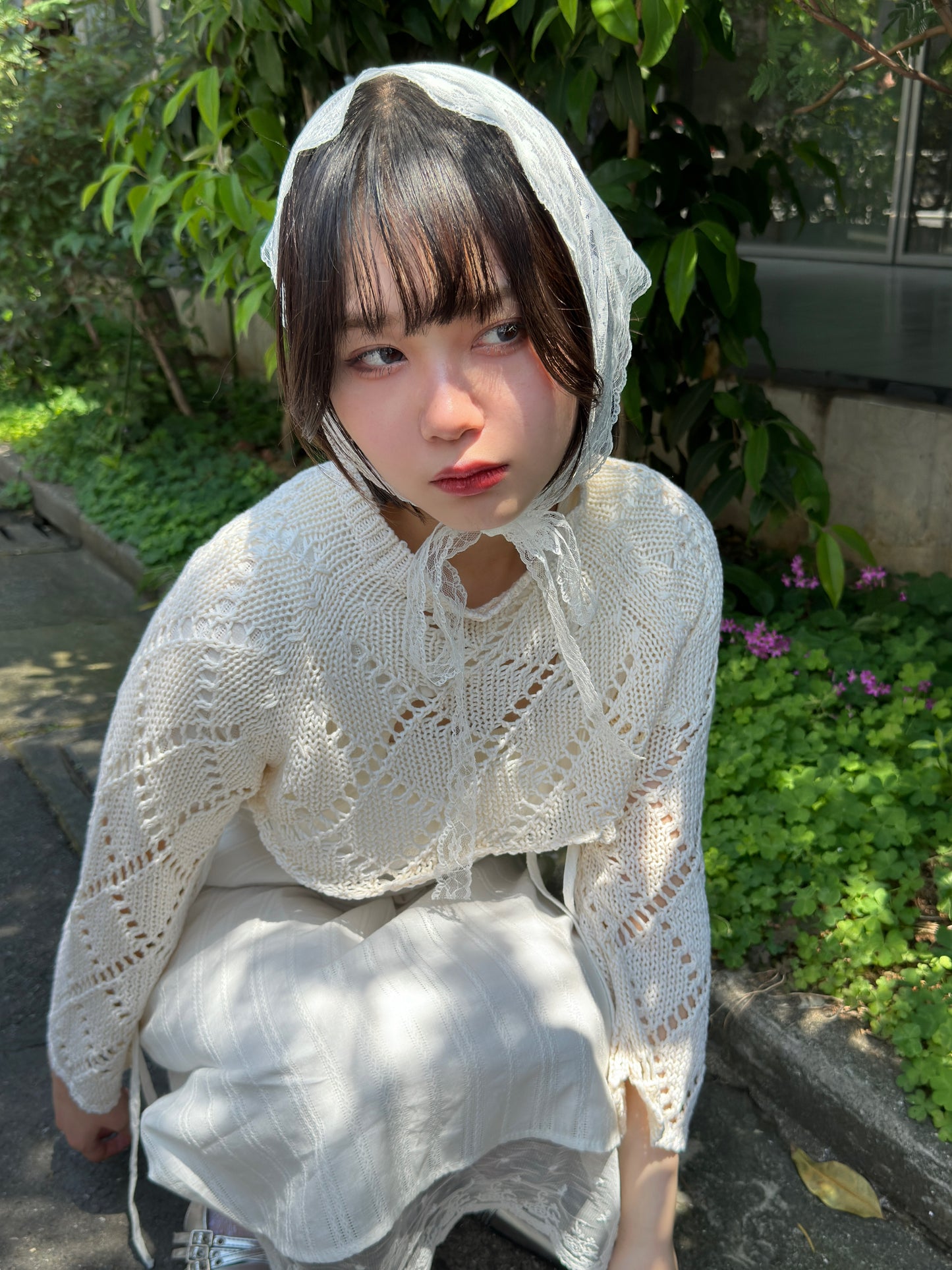 デザインニットカーディガン DPA20392