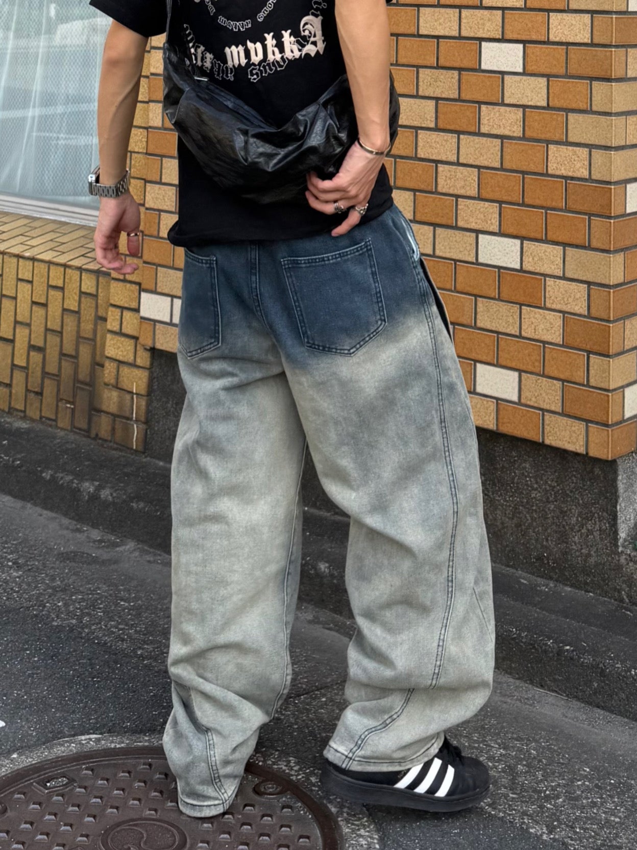 Kenshin_グラデーションバルーンデニムパンツ DPB73377