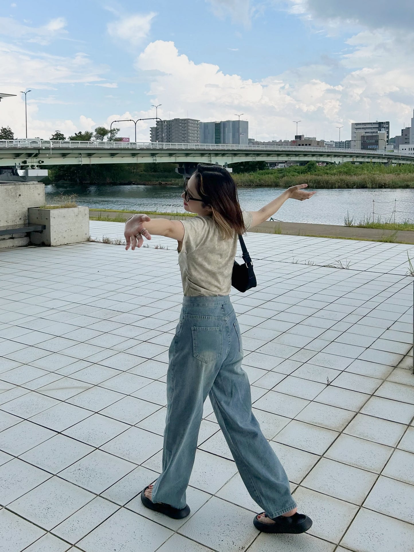 厚底ビーチサンダル DPA61382