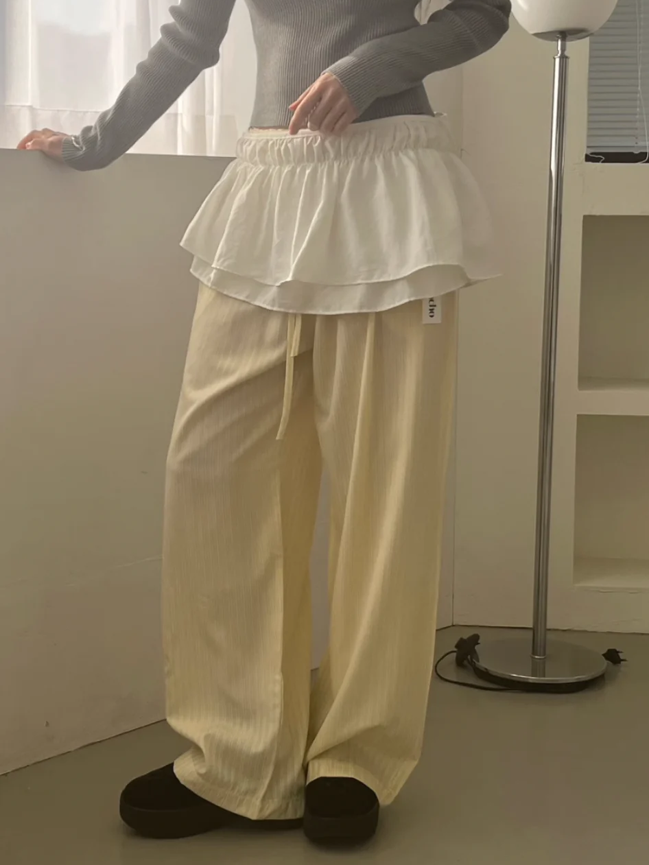 ウエストコードスラックスパンツ DPB71696