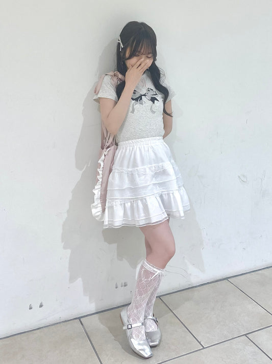 グラフィックリボンTシャツ CPA40041