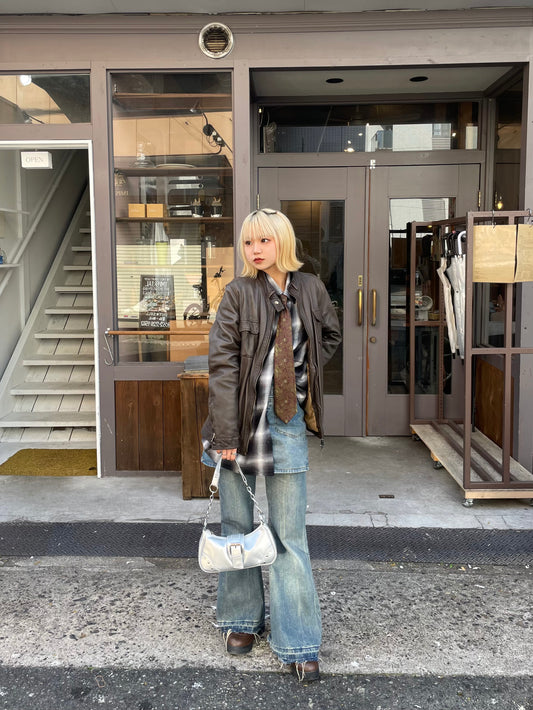 シルバーショルダーバッグ DPB64094