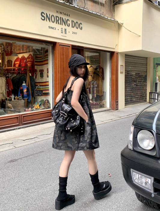 カモフラージュキャミワンピース DPB71497