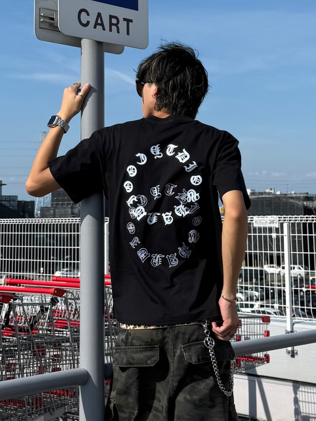 Kenshin_ダブルサークルロゴTシャツ DPB73407