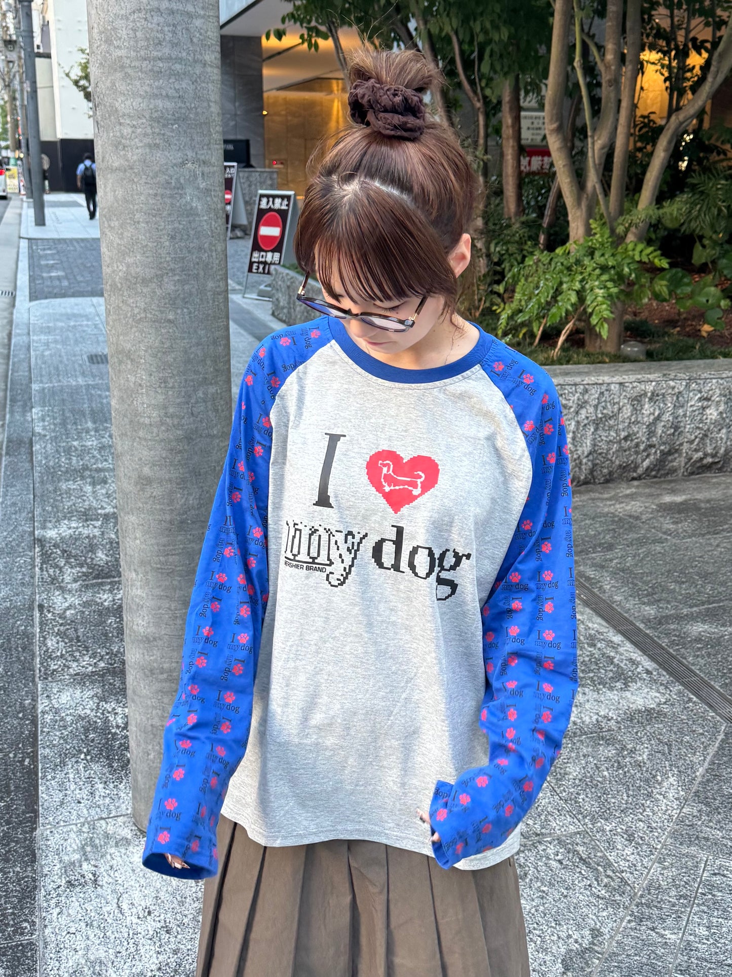 dogラグランTシャツ DPB85332
