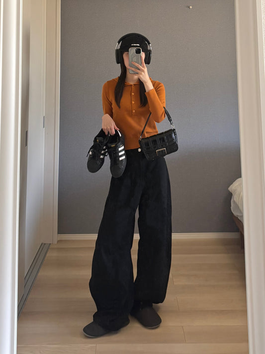 オレンジフード付きトップス DPB88071