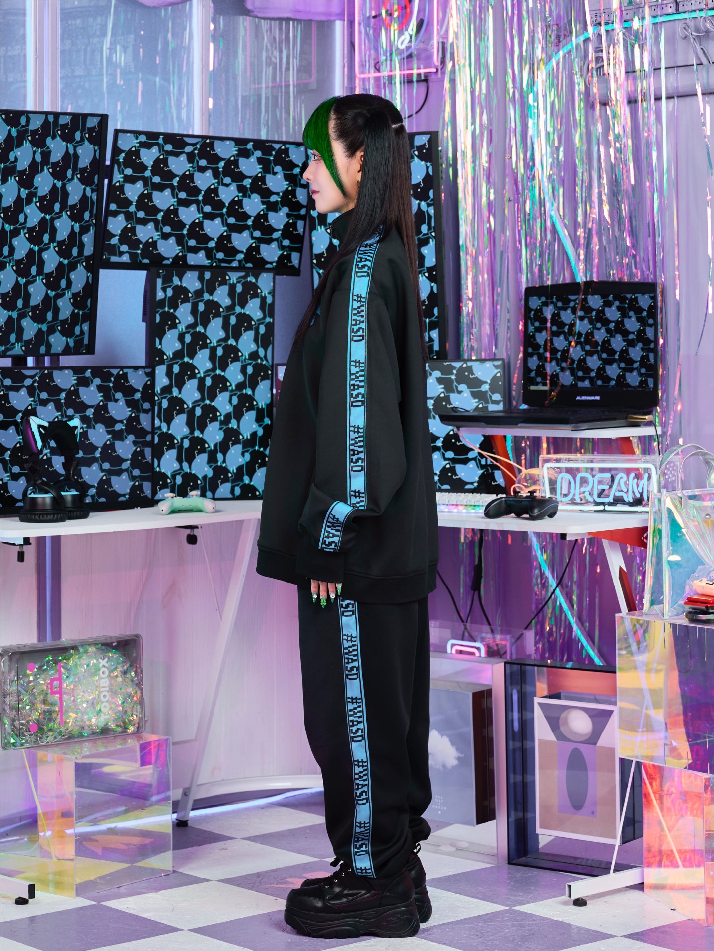 【ゆら猫】Gaming jersey ボトムス