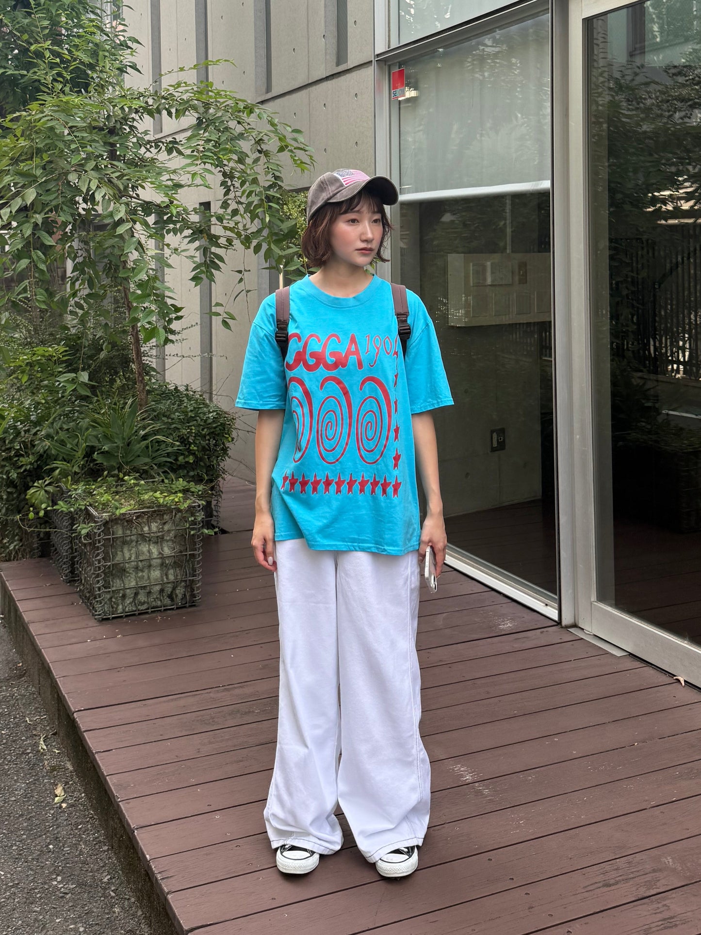 スパイラルロゴTシャツ DPB91016