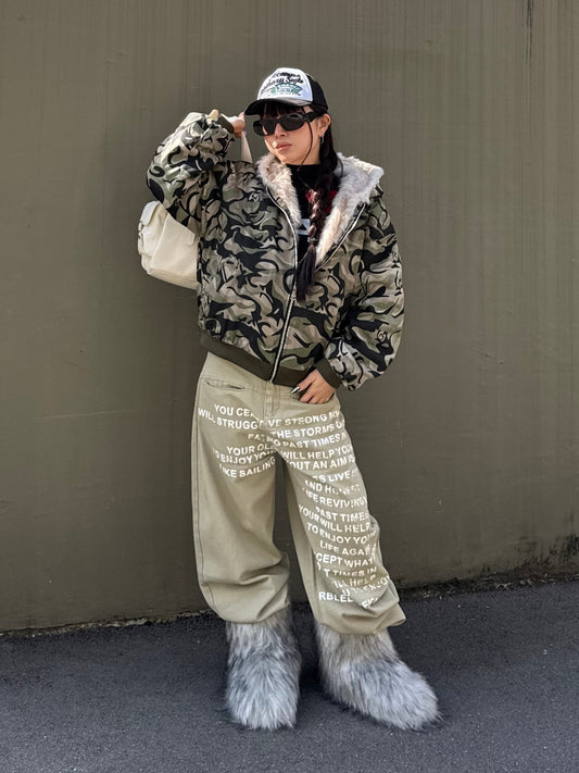 カモフラファーパーカー DPB86139