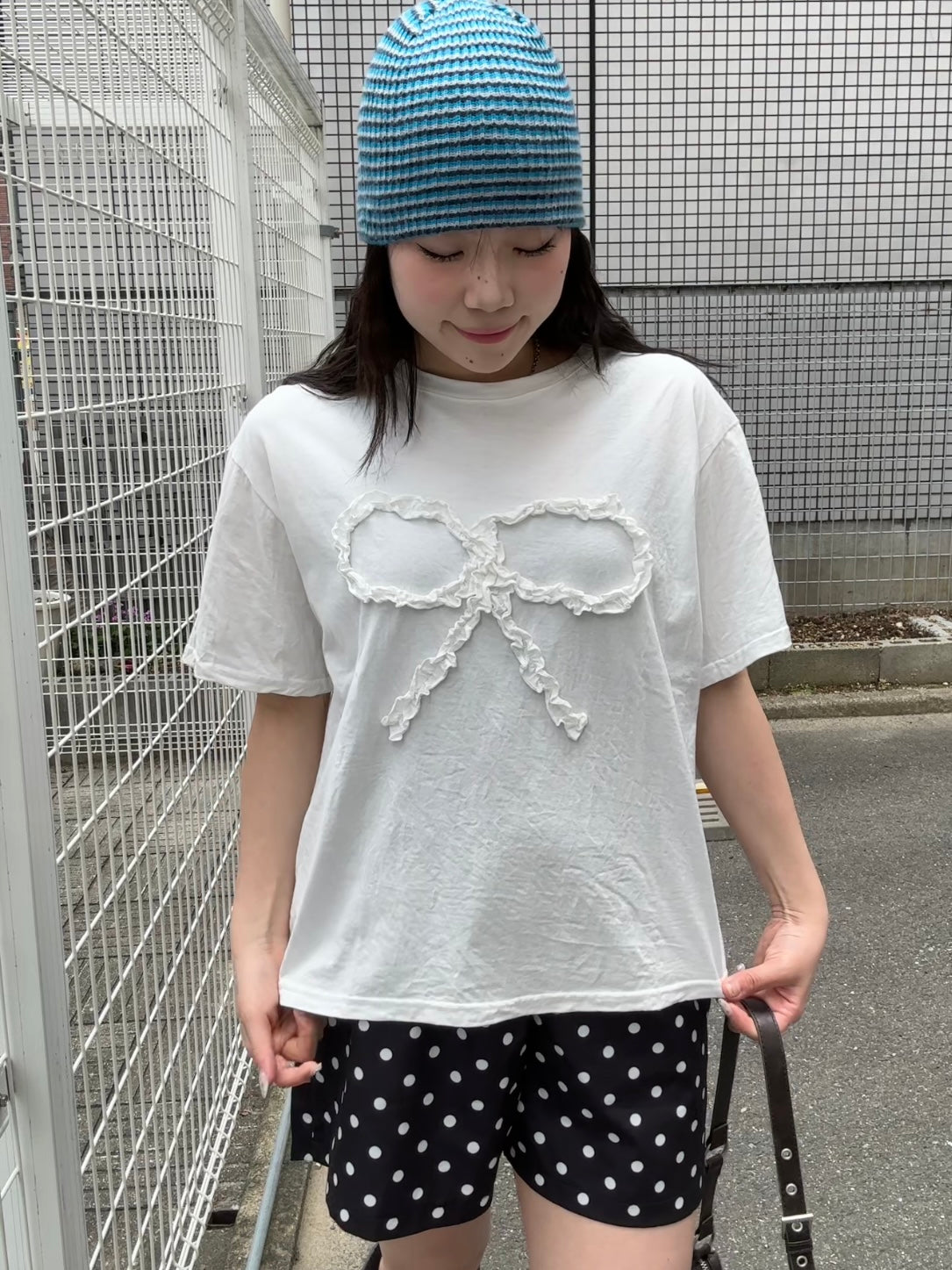 ホワイトリボンTシャツ DPB89013