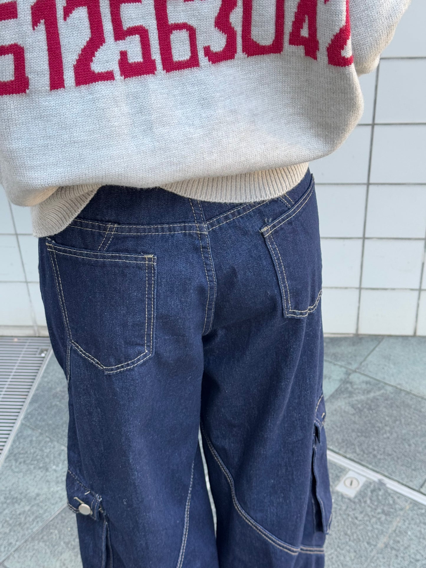 カーゴデニムパンツ DPB47384
