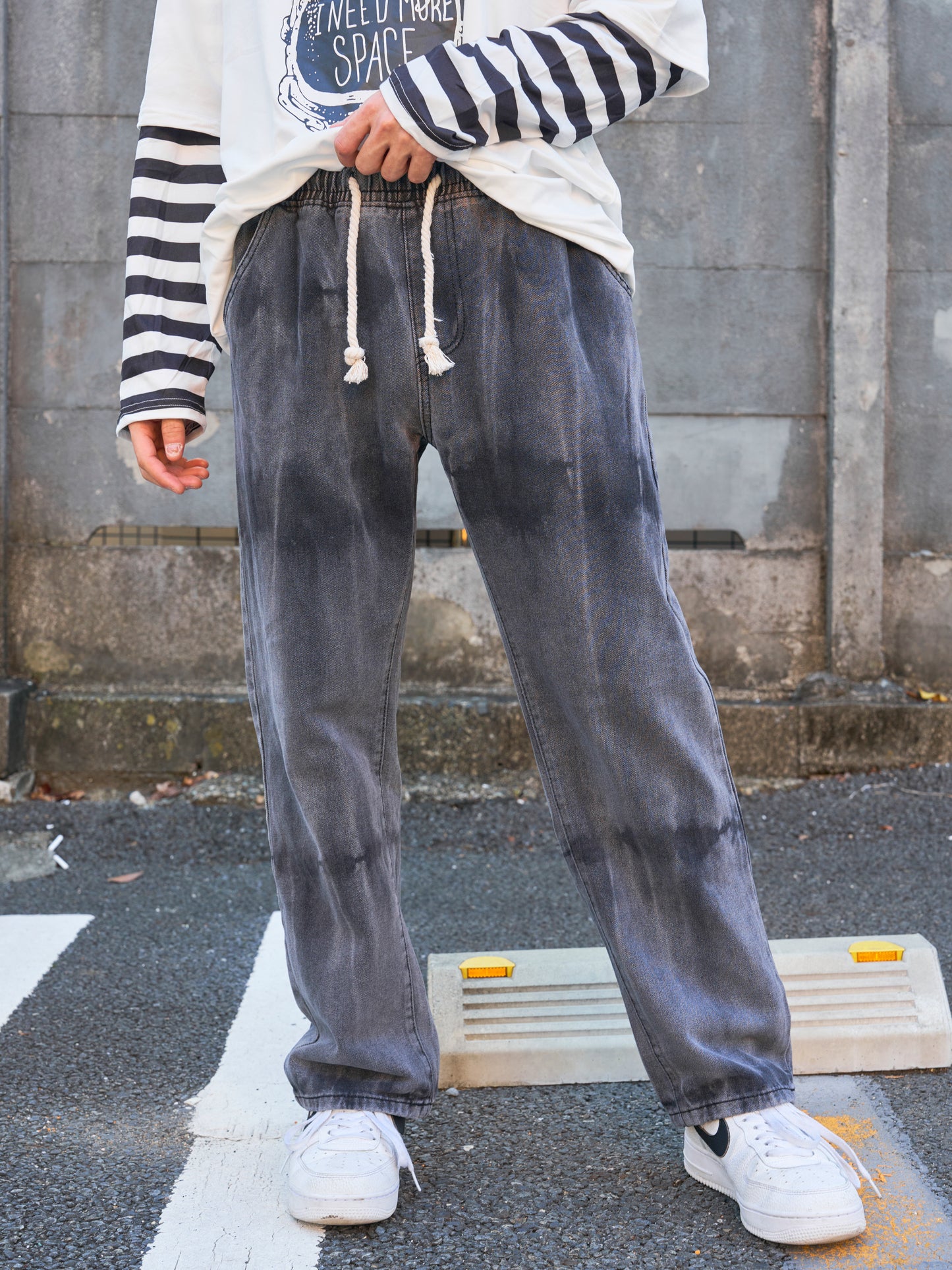 タイダイレトロデニムパンツ SPA08020