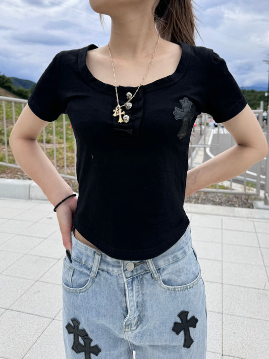クロスショートTシャツ DPB42151
