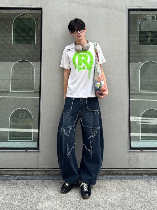 スターバルーンデニムパンツ DPC05006