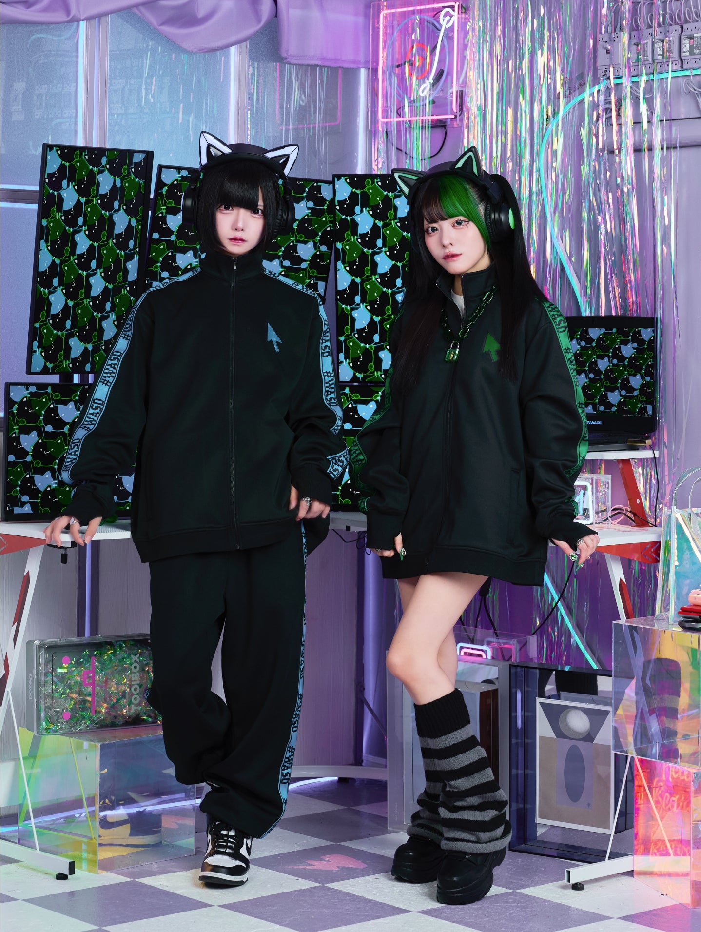 【ゆら猫】Gaming jersey トップス