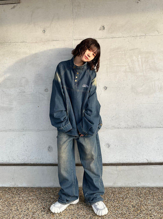 ハイネックデニムジャケット DPB70017