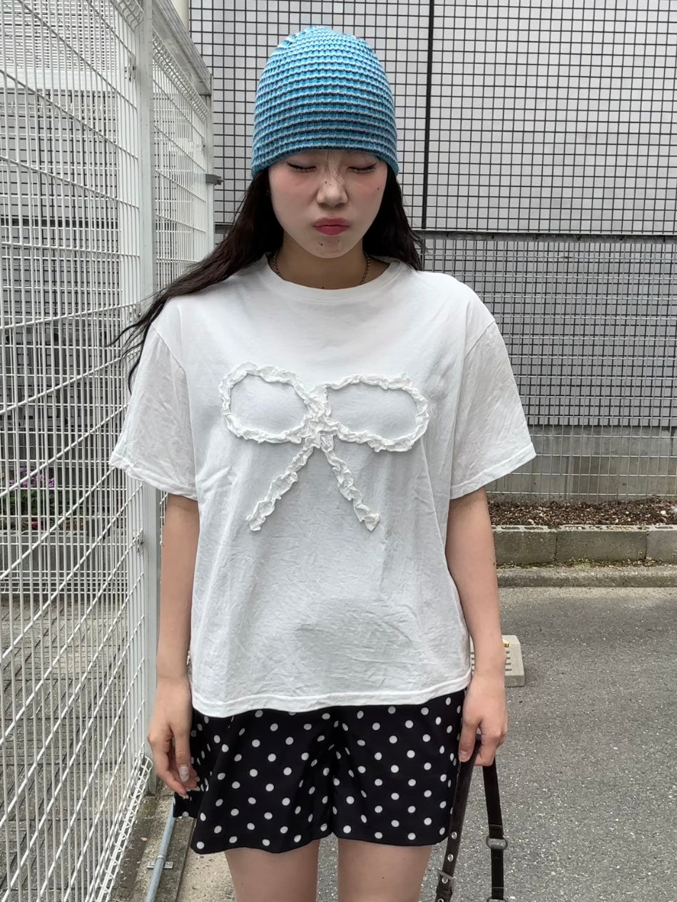 ホワイトリボンTシャツ DPB89013