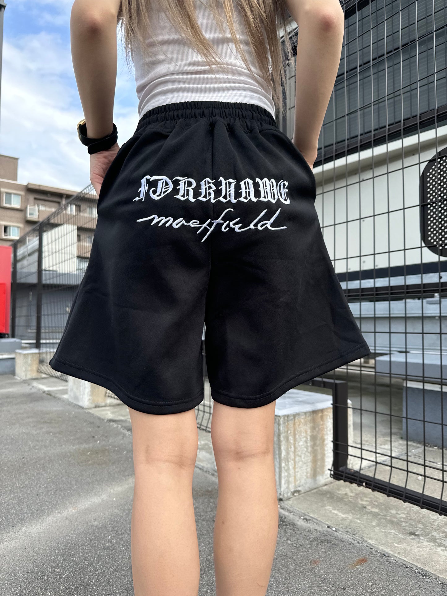 レタリングスウェットパンツ DPB42166