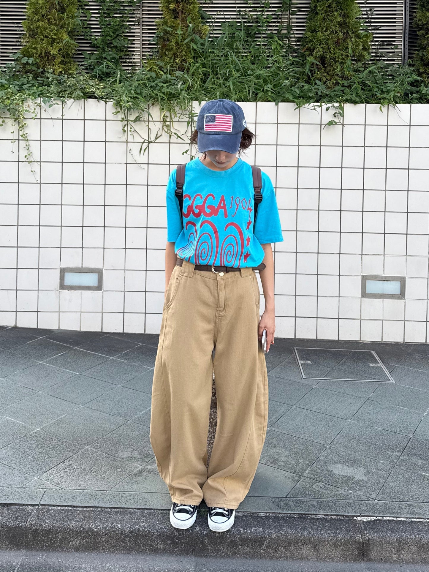 スパイラルロゴTシャツ DPB91016
