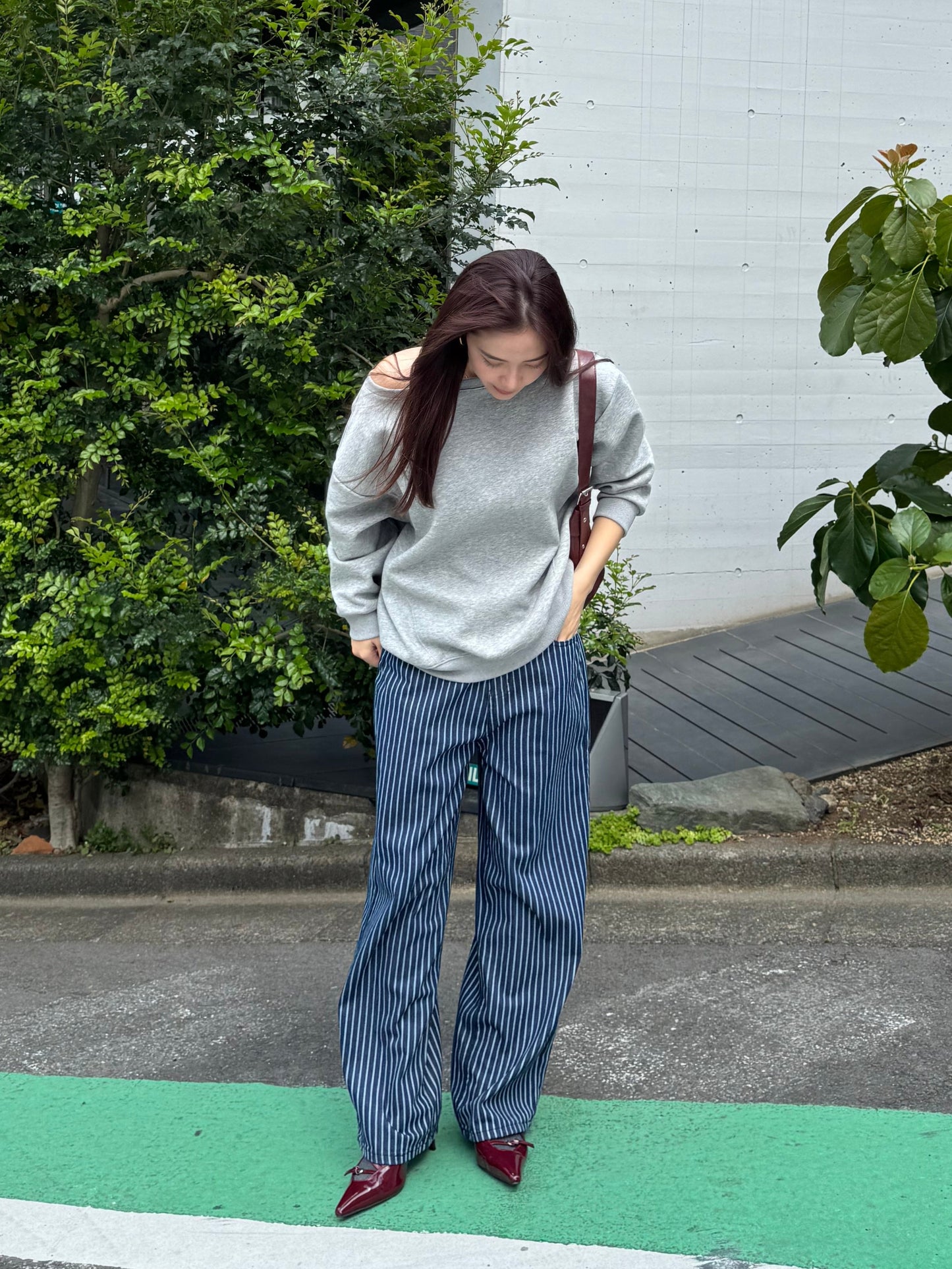 ストライプデニムパンツ DPB47419