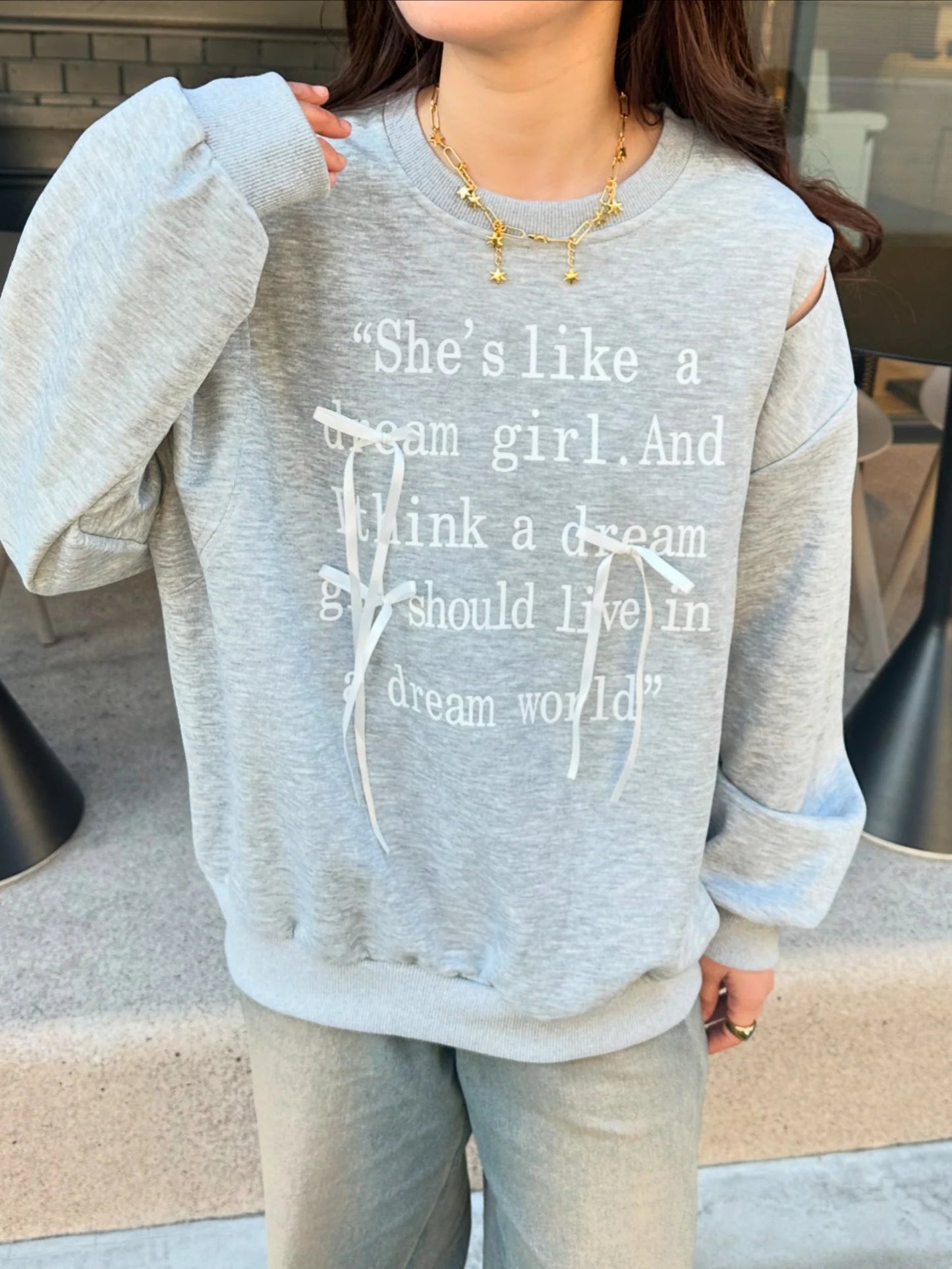 ショルダーデザインスウェット DPB87039