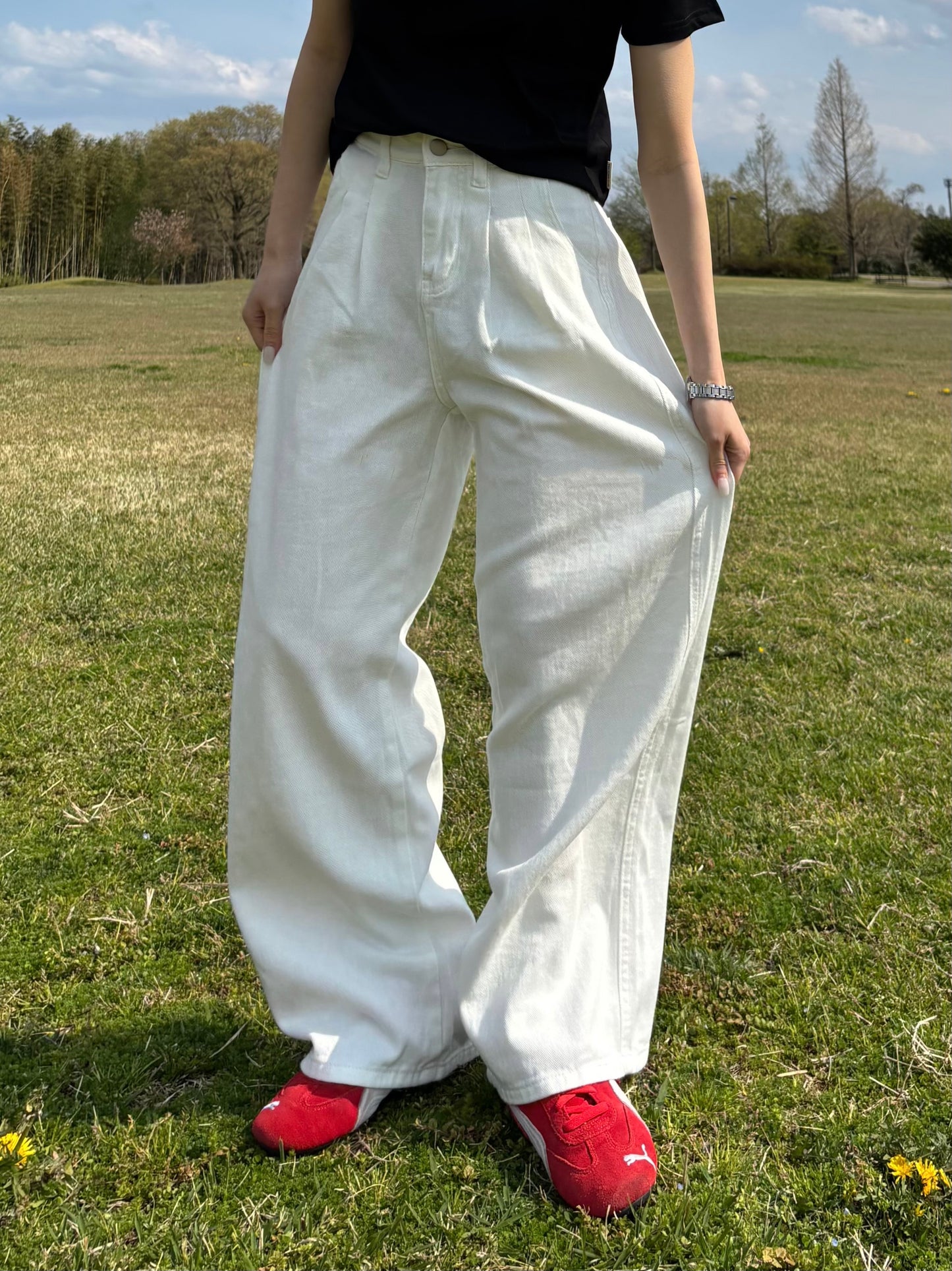 ワイドタックパンツ DPB88013
