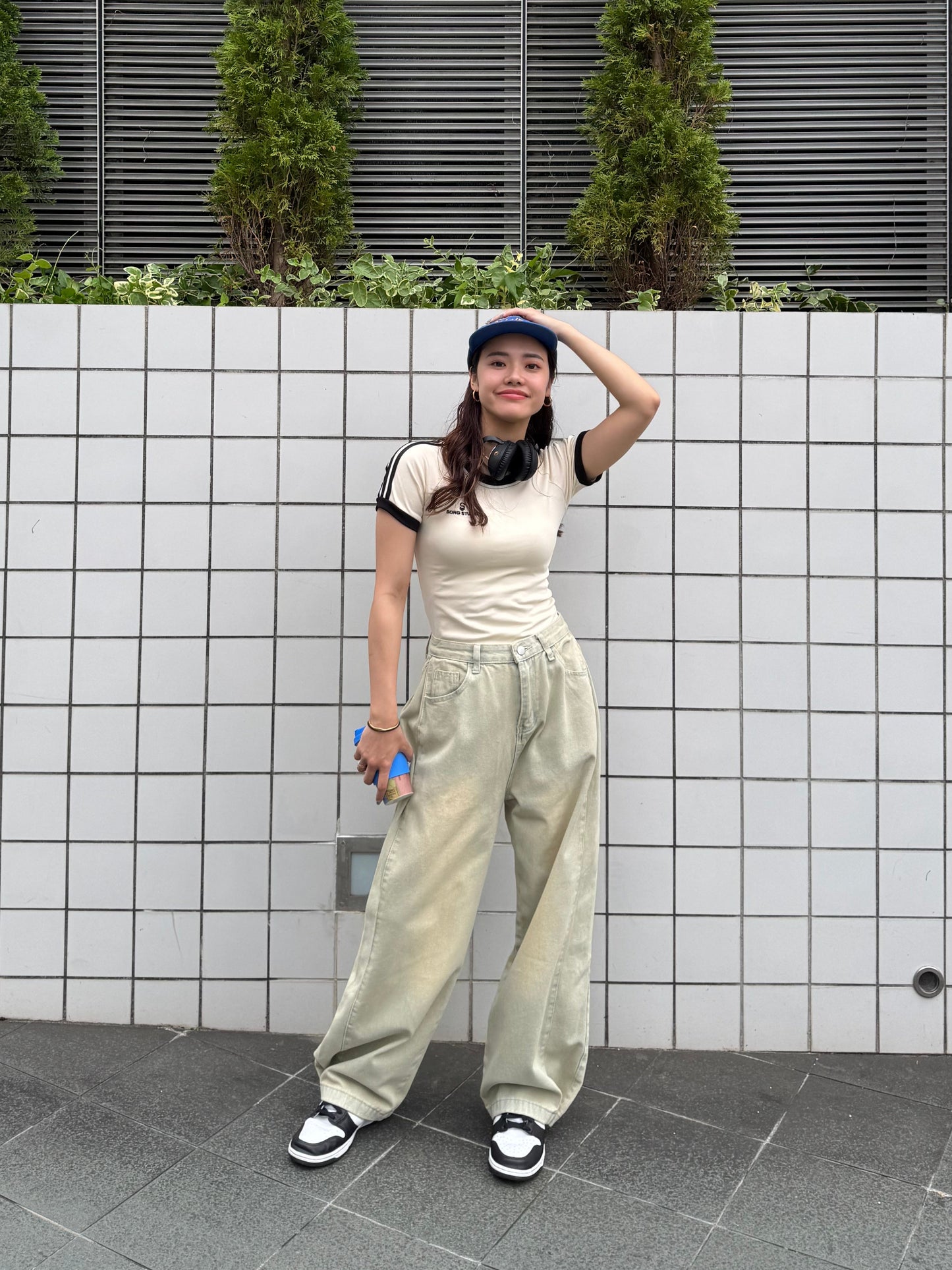 2way裾ボタンデニムパンツ DPB47431