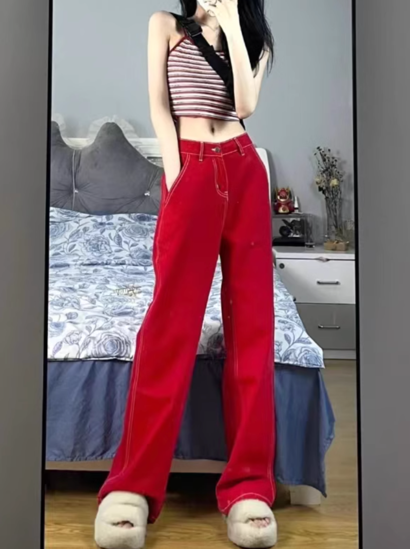 ステッチレッドパンツ DPB71266