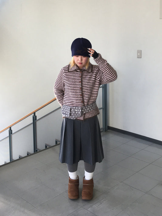 ボーダーネックニット DPB97061