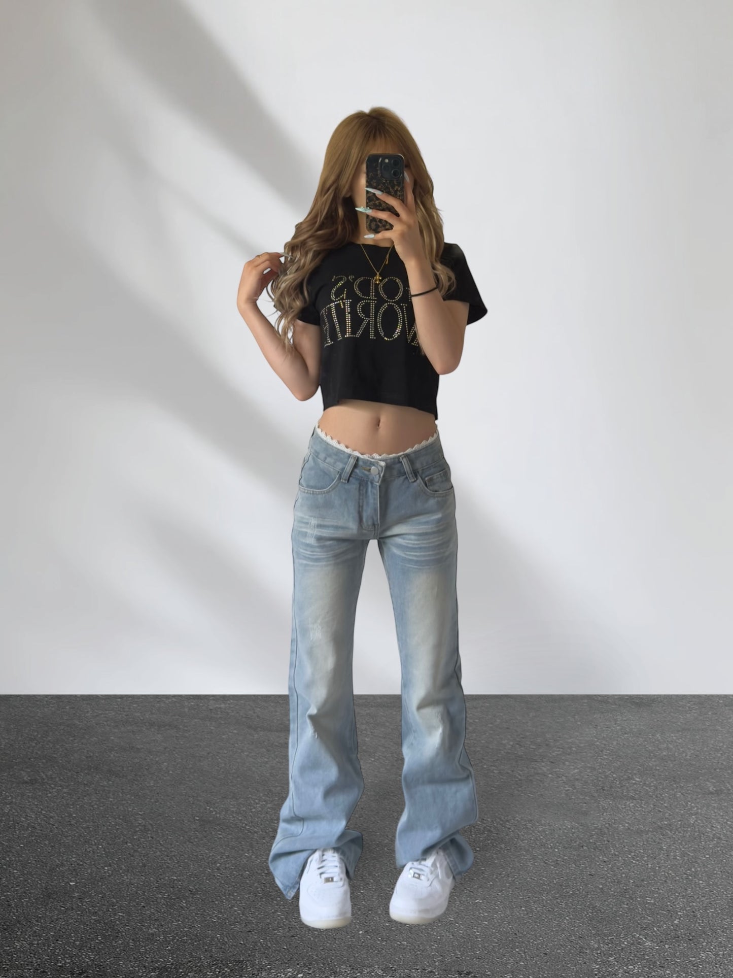 ストーンクロップドTシャツ DPB42376
